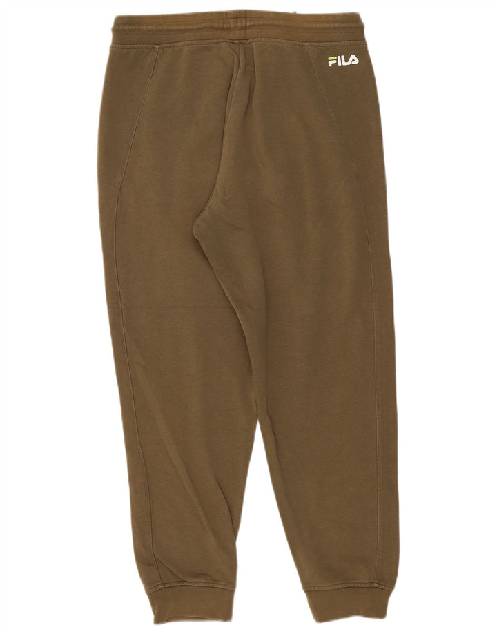 Pantaloni de trening Fila pentru bărbați Joggeri mari Bumbac kaki