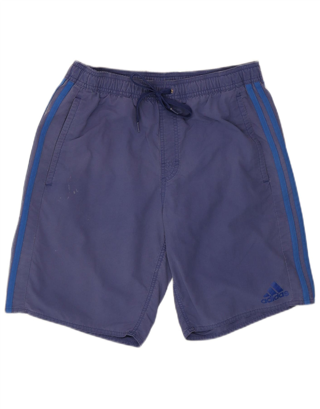 Pantaloni scurți sport ADIDAS pentru bărbați, poliester mic, albastru