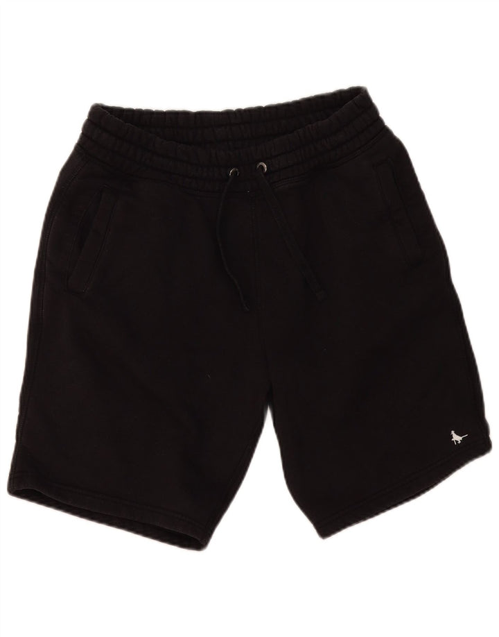 JACK WILLS Pantaloni scurți sport pentru bărbați, mediu negru
