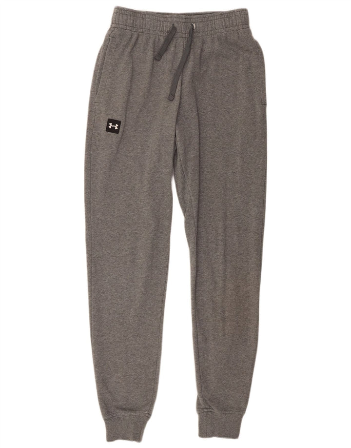 Pantaloni de trening pentru bărbați Under Armour Pantaloni de jogging Bumbac gri mic/mediu