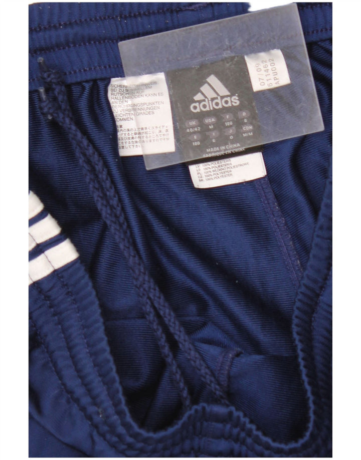 Pantaloni de trening pentru bărbați ADIDAS Joggeri Marea Britanie 40/42 Mediu Bleumarin Poliester