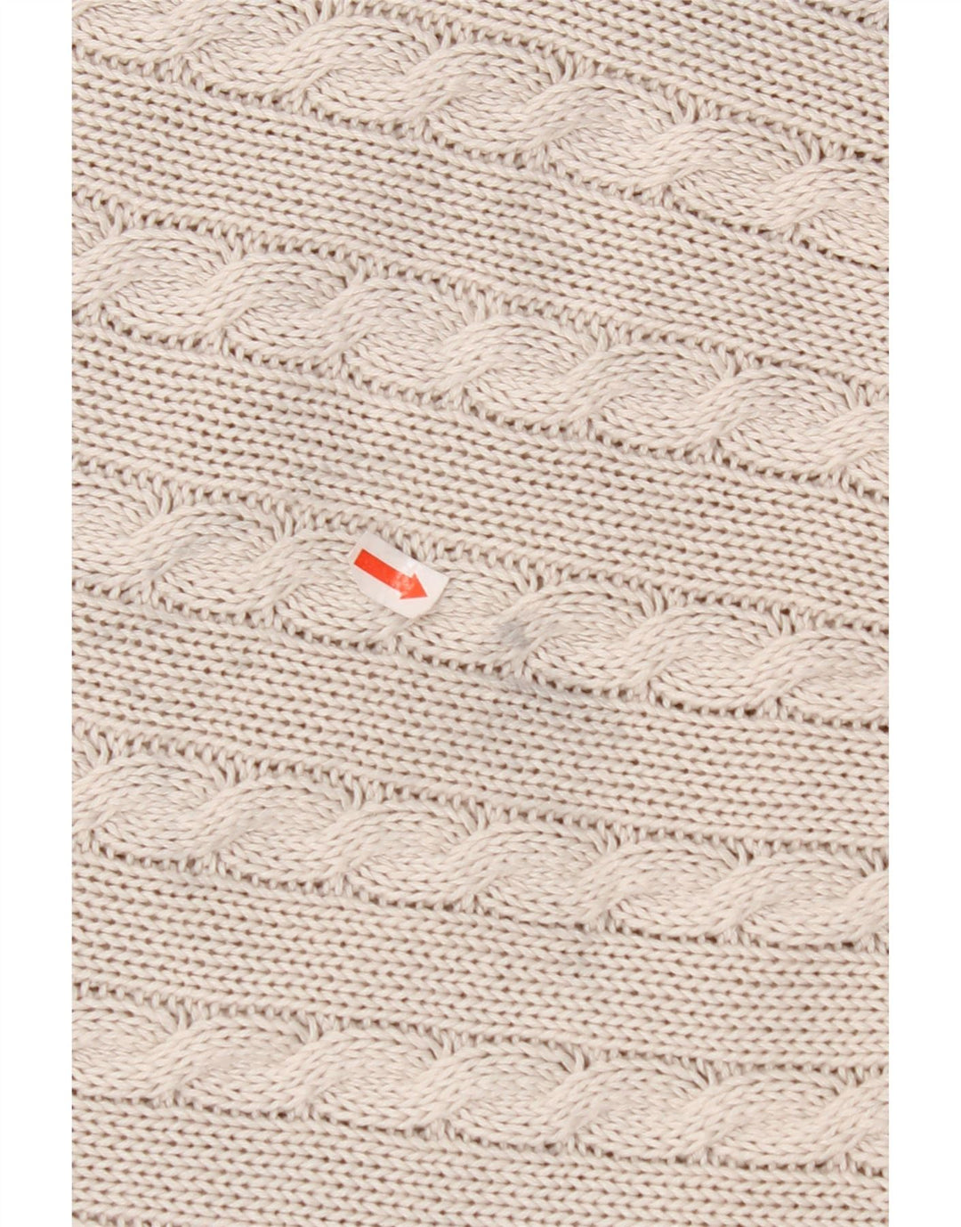 Pulover VINTAGE pentru femei cu decolteu rotund, UK 14, bumbac Fair Isle, gri mediu