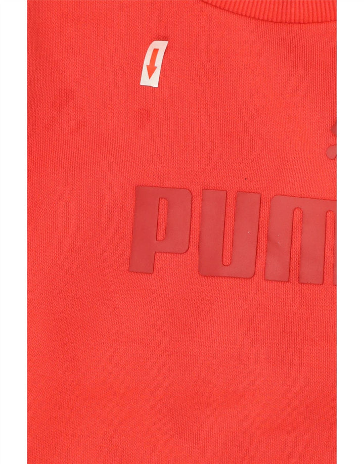 Pulover grafic pentru bărbați Puma, roșu mic