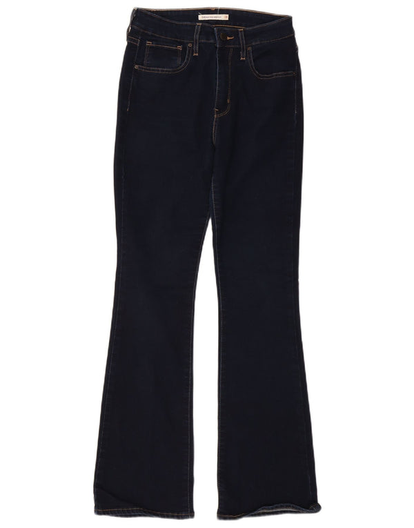 Blugi Levi's pentru femei 725, cu talie înaltă, W28 L30, bumbac bleumarin