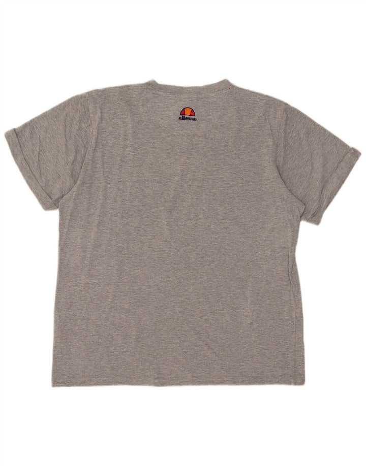 Tricou cu grafic supradimensionat pentru femei Ellesse Top UK 10 Small Gri