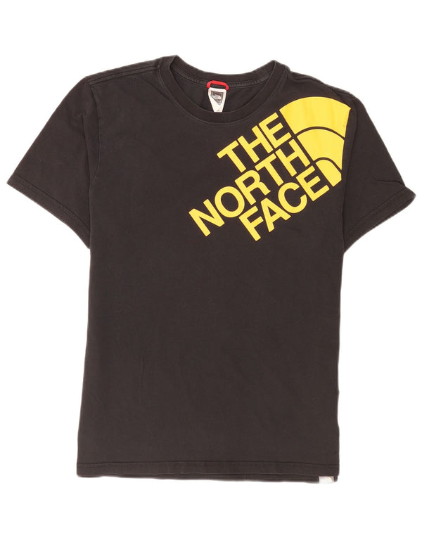 Tricou grafic pentru bărbați The North Face Top mare din bumbac negru