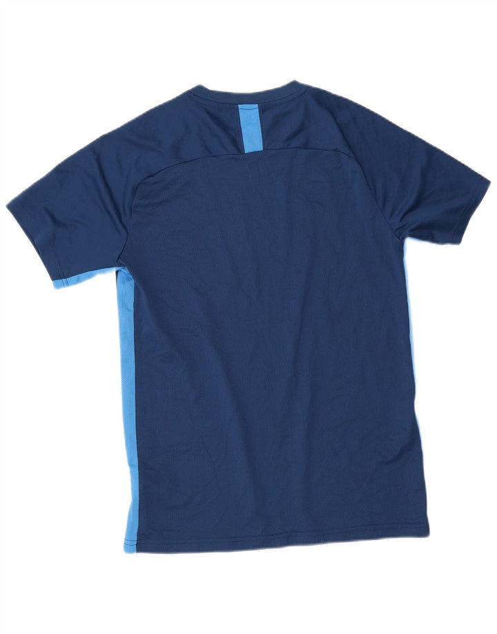 Tricou Nike Dri Fit pentru bărbați Top Mediu Bleumarin Poliester Colorblock