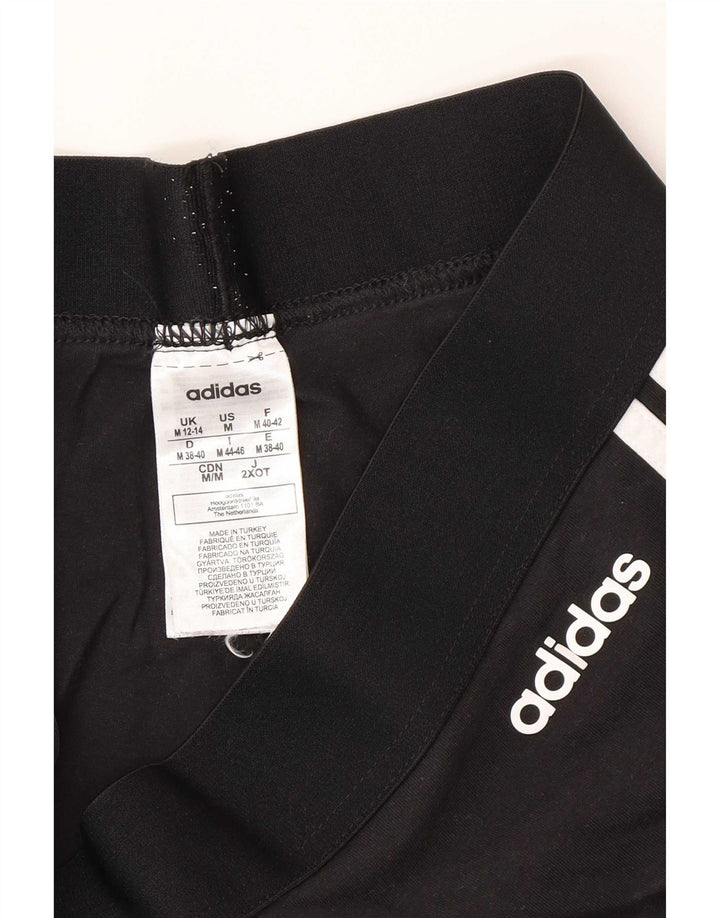 Leggings pentru femei Adidas UK 12/14 bumbac mediu negru