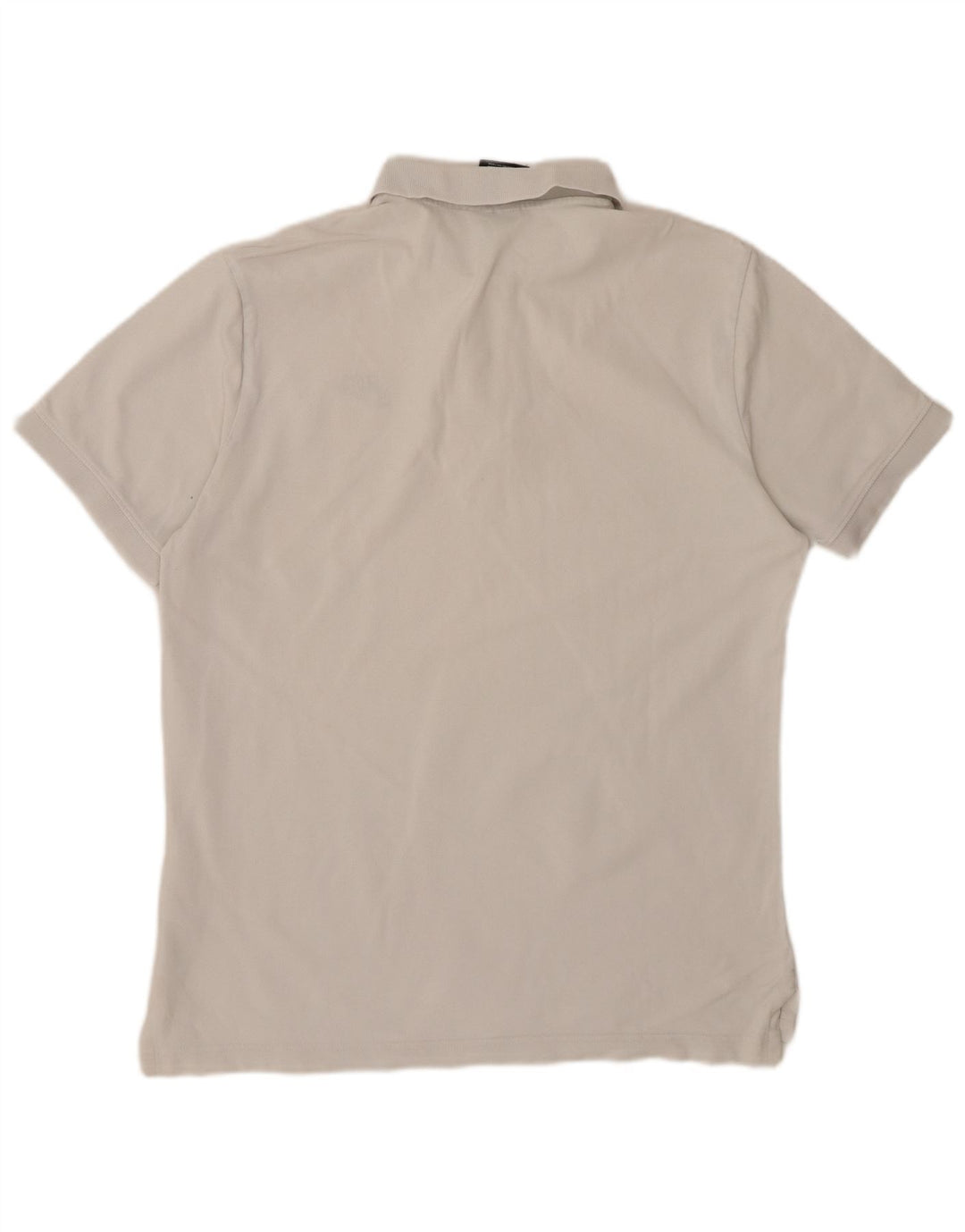 Tricou polo NIKE pentru bărbați, bumbac alb mediu