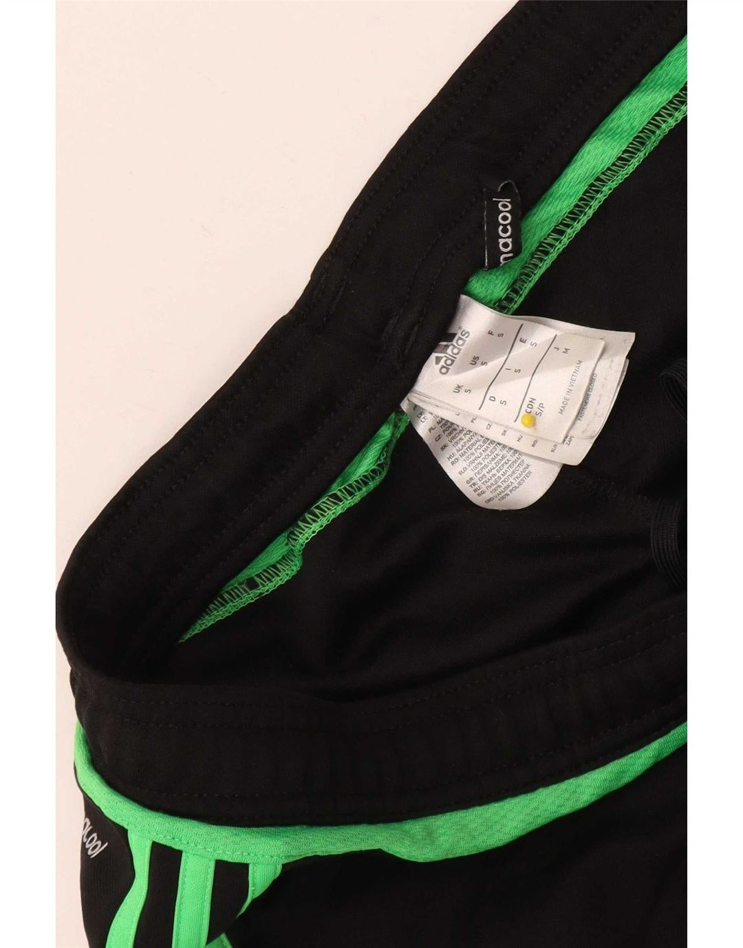 Pantaloni de trening Adidas Climacool pentru bărbați, poliester negru mic