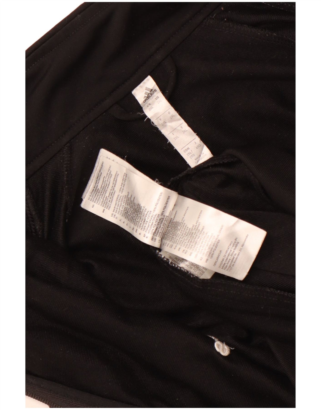 Jachetă de trening pentru bărbați Adidas 2XL, poliester negru