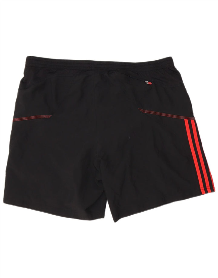 Pantaloni scurți sport pentru bărbați Adidas Climalite, mari, negru, poliester