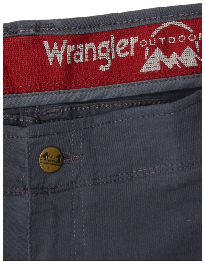 Pantaloni cargo drepți pentru bărbați WRANGLER L40 L29 bleumarin