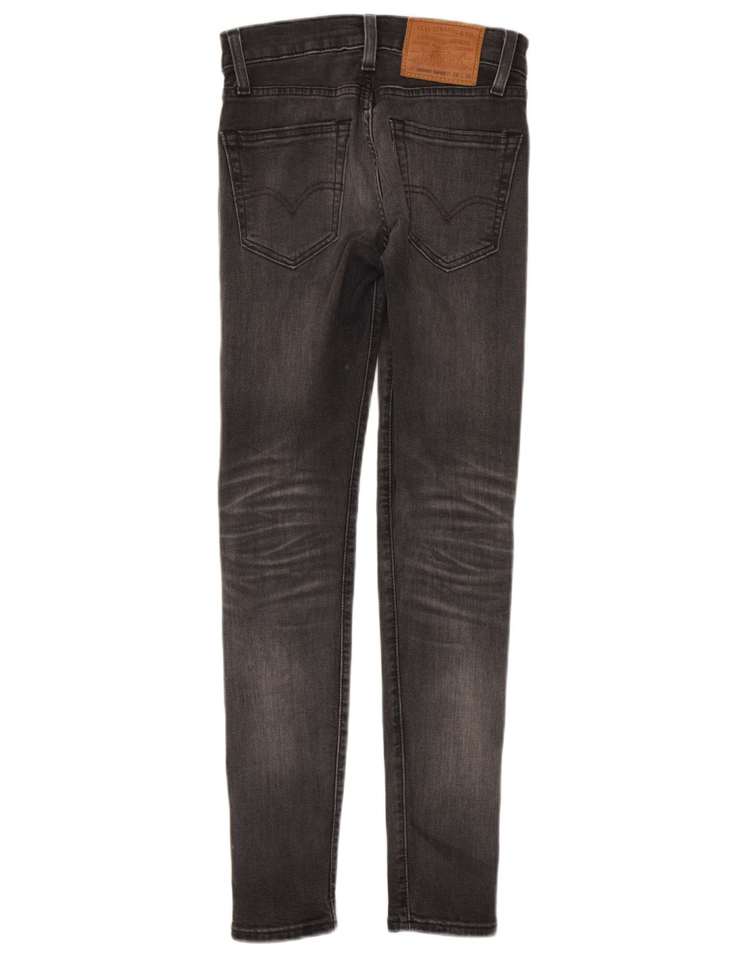 Blugi skinny conici pentru bărbați LEVI'S W26 L30 bumbac gri