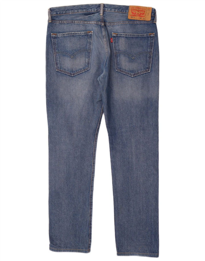 Blugi 501 drepti pentru bărbați Levi's W36 L34 Bumbac albastru