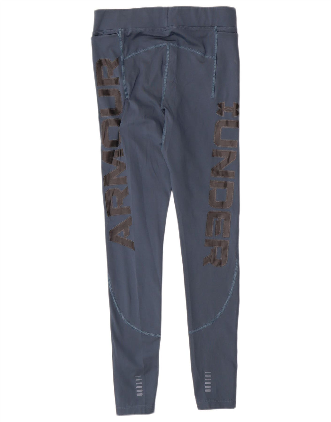 Leggings cu grafică de compresie Under Armour pentru femei UK 12 Medium Blue Sports