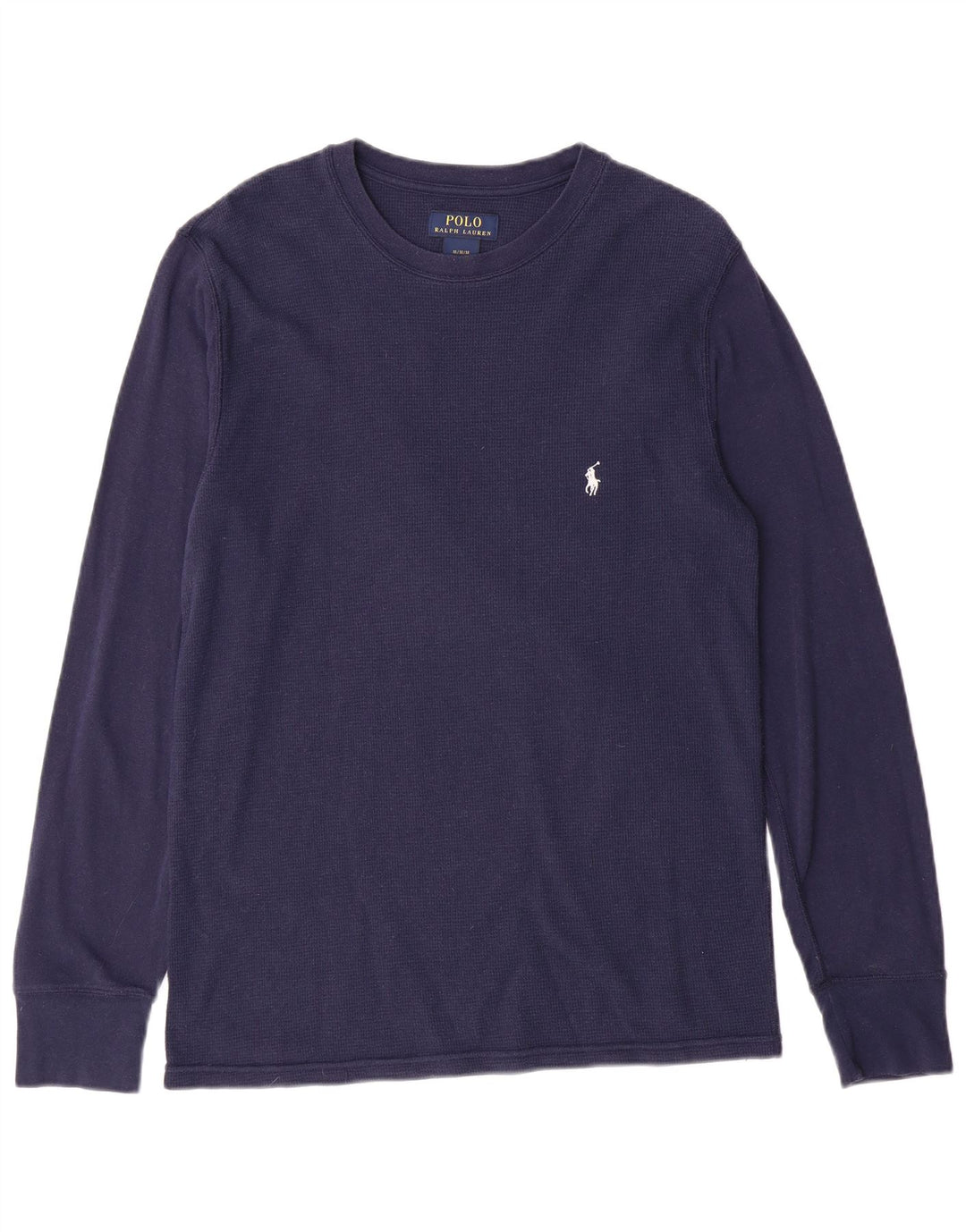 POLO RALPH LAUREN Top pentru bărbați cu mânecă lungă, mediu, bleumarin, bumbac