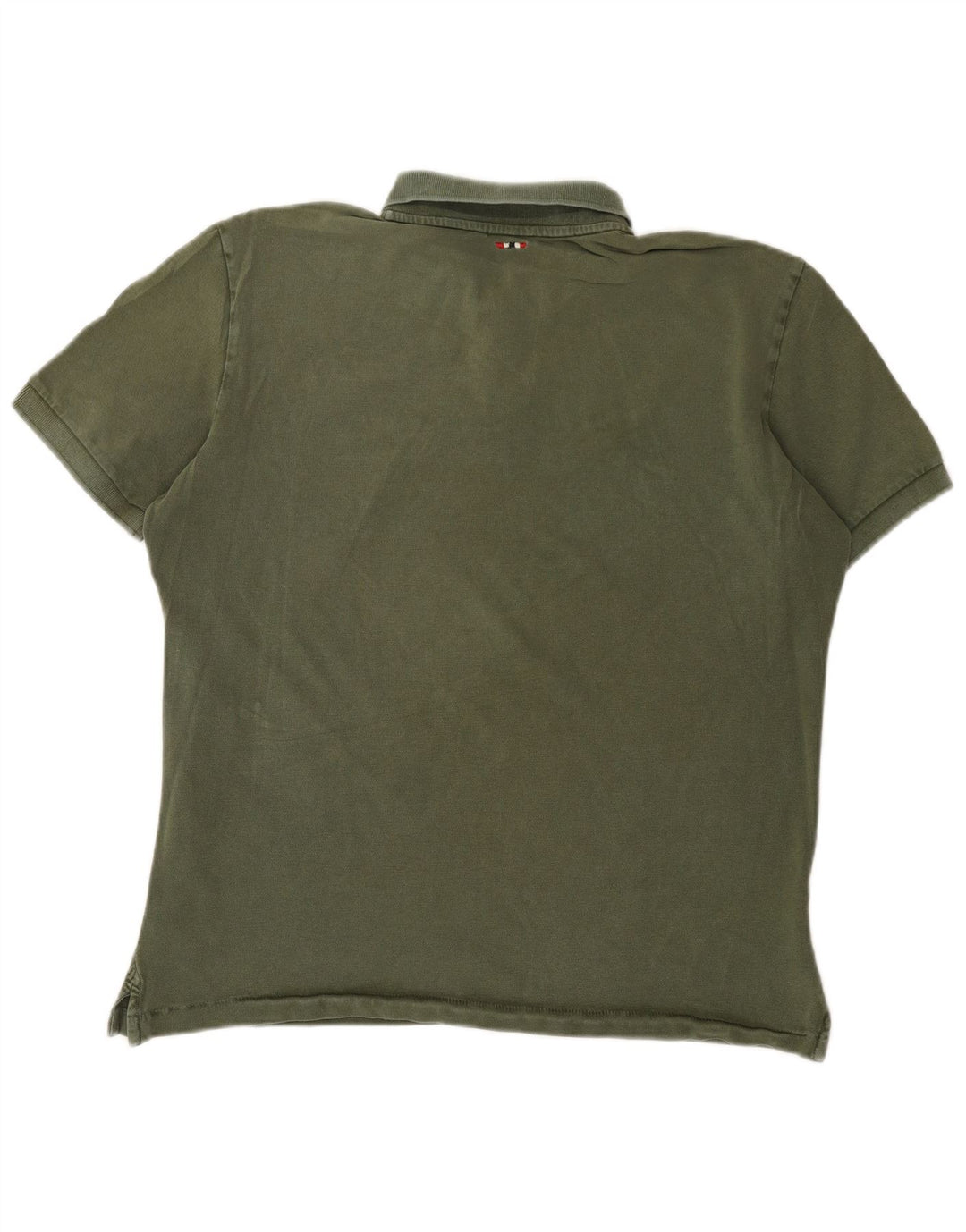 Tricou polo Napapijri pentru bărbați, kaki mare