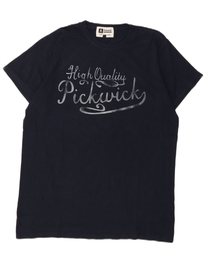 Tricou grafic Pickwick pentru bărbați Top mare bleumarin