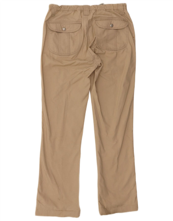 Pantaloni cargo drepti pentru femei Ralph Lauren US 8 Medium W30 L29 Bej