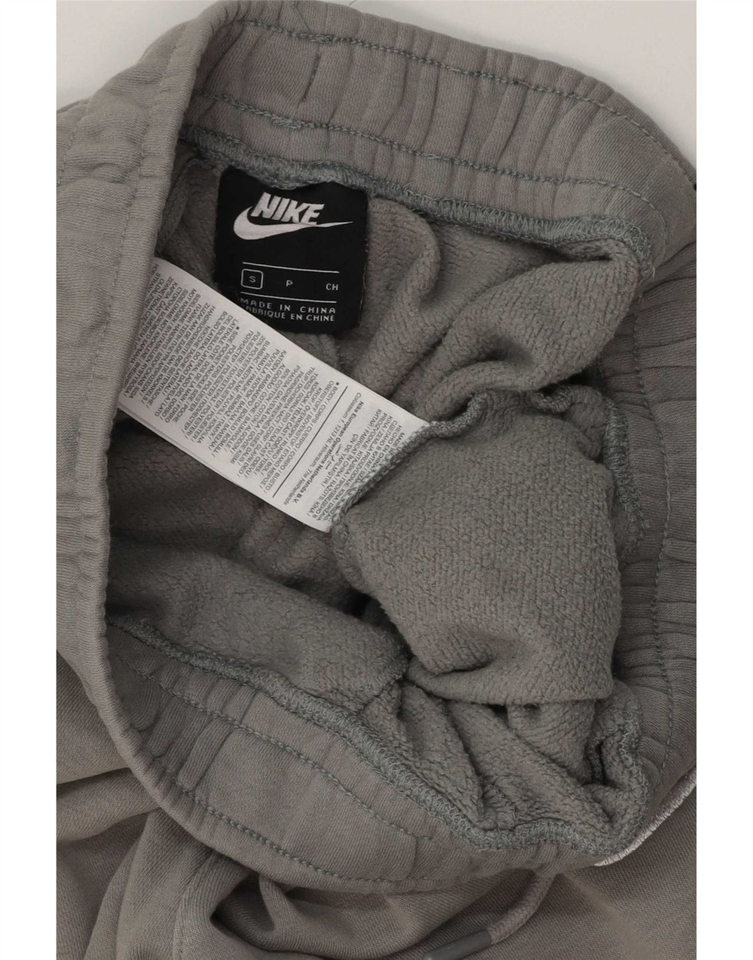 Pantaloni de trening grafic pentru bărbați Nike Joggeri, bumbac, gri mic