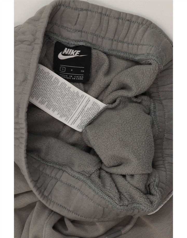 Pantaloni de trening grafic pentru bărbați Nike Joggeri, bumbac, gri mic