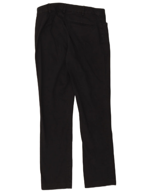Pantaloni casual drepti pentru femei Ralph Lauren US 4 Small W27 L28 Negru