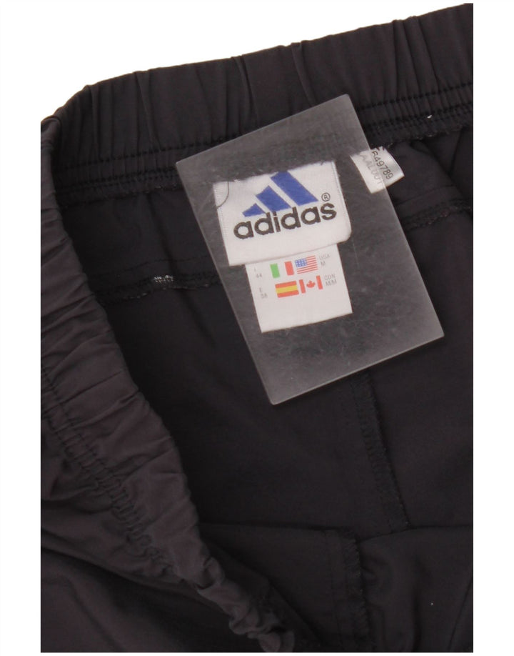 Pantaloni scurți sport ADIDAS pentru femei UK 12 Medium Bleumarin Poliester