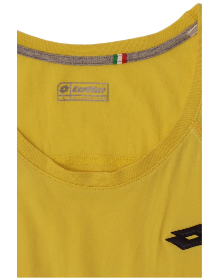 Vestă pentru femei Lotto UK 16 Large Yellow