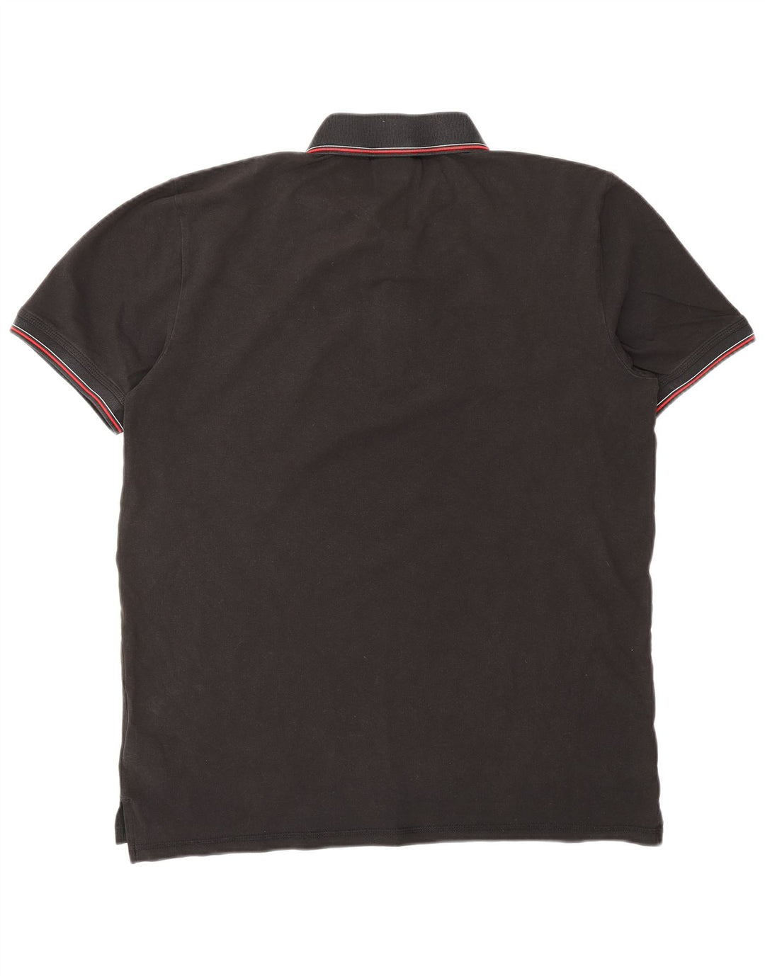 Tricou polo HUGO BOSS pentru bărbați, bumbac negru mare