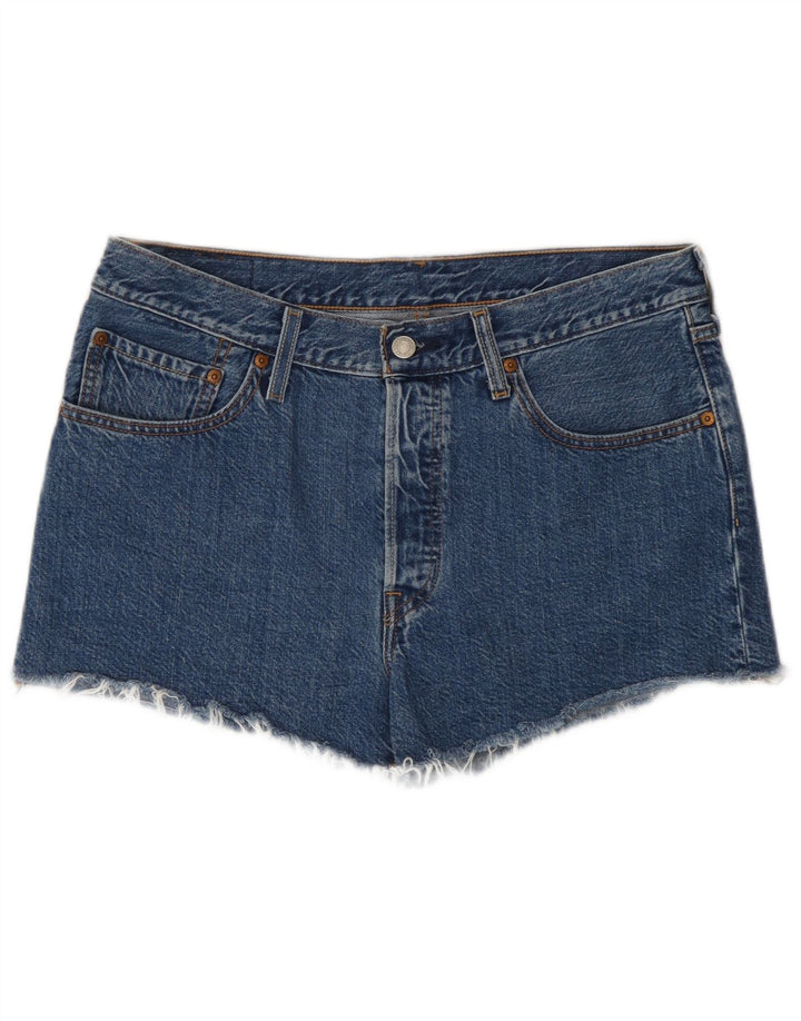 Pantaloni scurți Levi's 501 Denim W31 Medium Blue Bumbac
