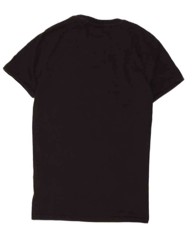 Tricou grafic pentru bărbați Superdry Top Medium Black Bumbac