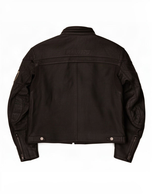 Jachetă Dainese Motorstyle din piele pentru bărbați UK 42 XL Negru