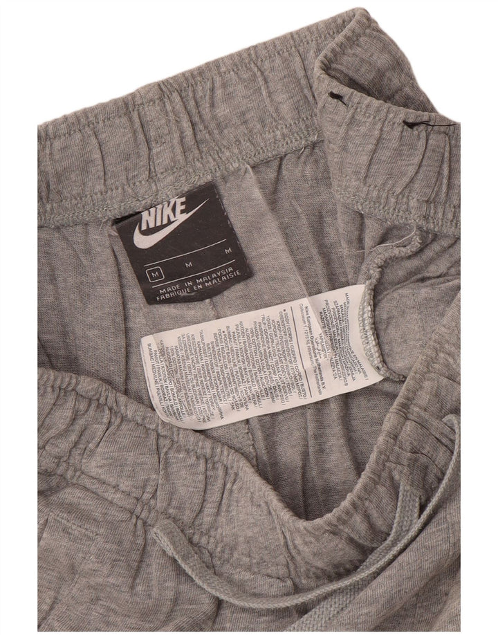 Pantaloni scurți sport Nike pentru bărbați, bumbac, gri mediu