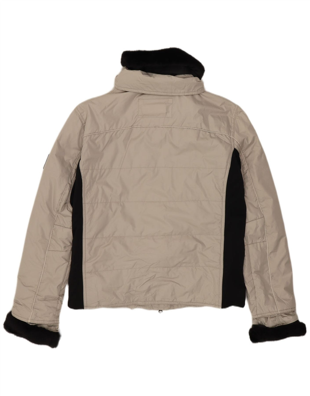 Jachetă căptușită supradimensionată pentru femei TCM UK 8/10 Small Beige Colorblock