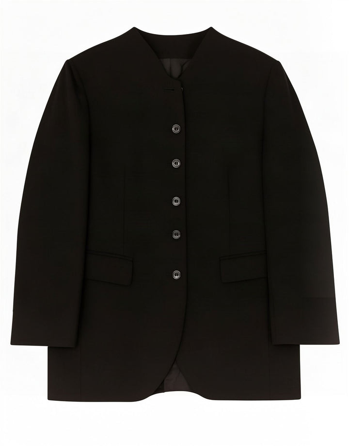 Marks & Spencer pentru femei St. Michael 5 Button Blazer Jacket UK 14 Large Black