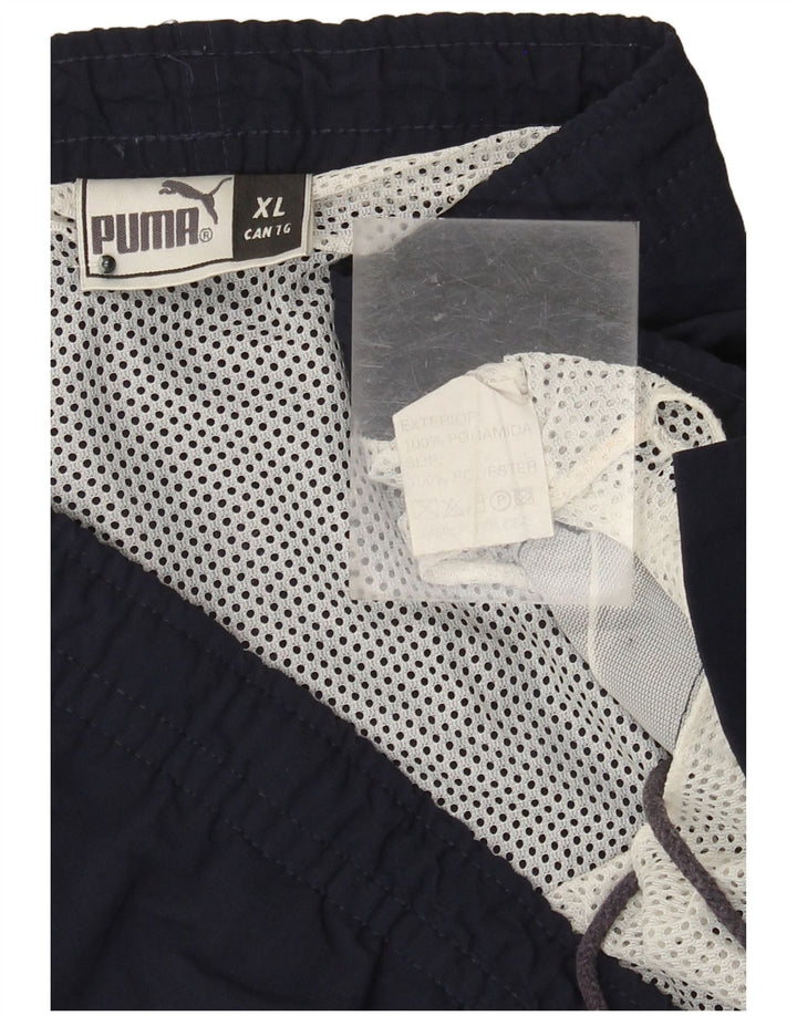 Pantaloni scurți sport Puma pentru bărbați XL, poliamidă bleumarin