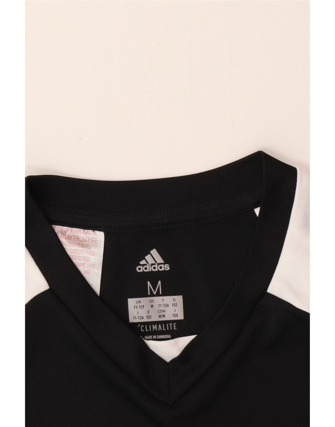 Tricou grafic Adidas Predator pentru băieți Top 11-12 ani mediu negru