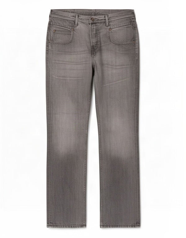 Lee Mens Knox scoop Blugi drepti W33 L34 bumbac gri