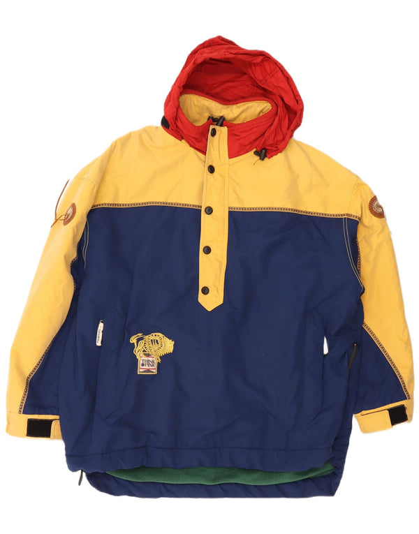 Jachetă Anorak cu grafică pentru bărbați Think Pink UK 40, mare, bleumarin