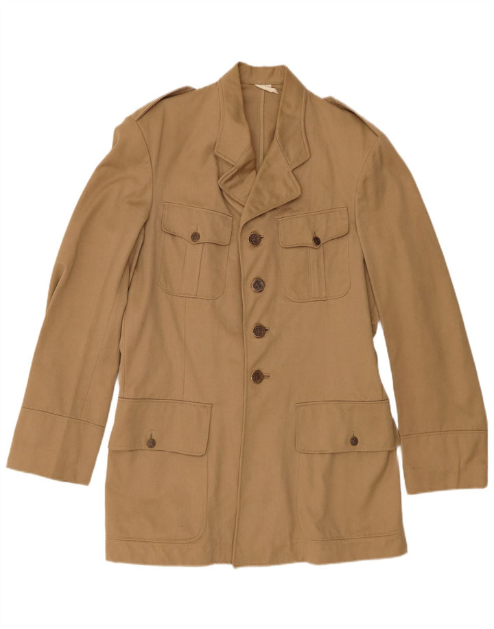 Jachetă militară vintage pentru bărbați IT 44 XS bej