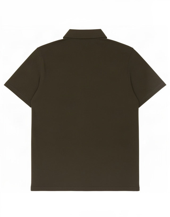 Tricou polo pentru bărbați All Saints, bumbac kaki mare