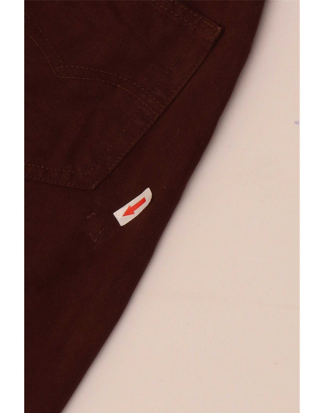 Blugi drepti 501 pentru femei Levi's W29 L32 bumbac maro