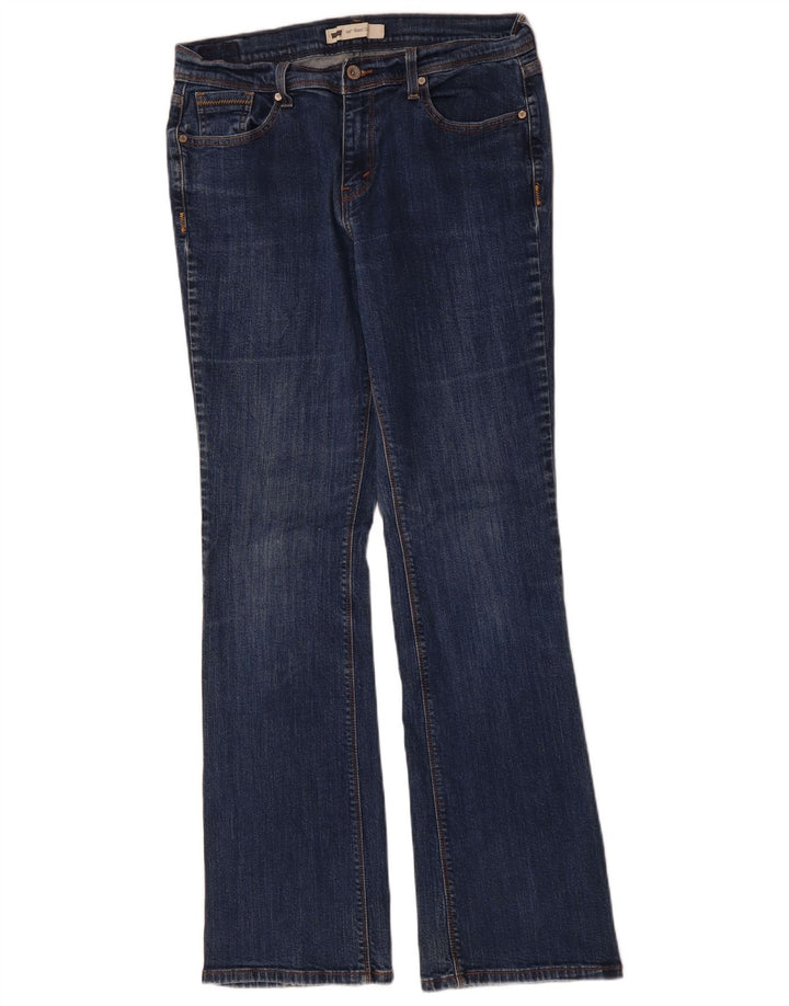 LEVI'S Blugi pentru femei 515 Bootcut US 10 Large W32 L32 Blue Bumbac
