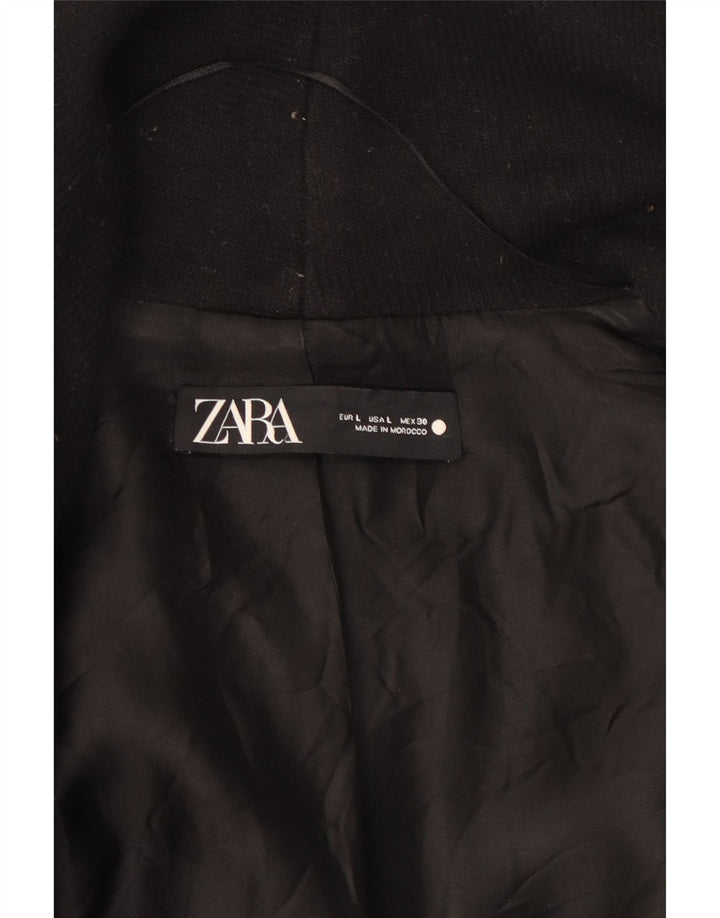 Pardesiu pentru femei Zara UK 14 Medium Black