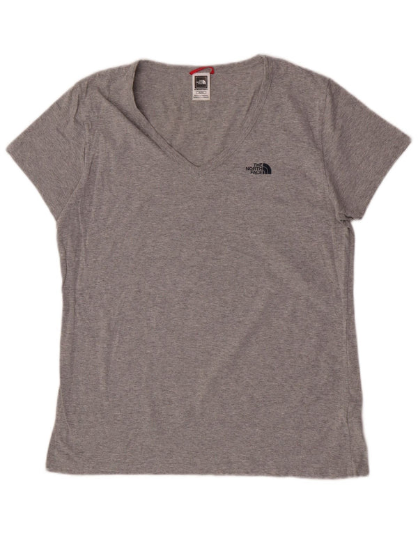 Tricou pentru femei The North Face, UK 18 XL, bumbac gri