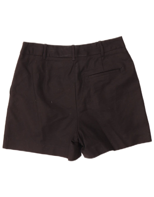 Pantaloni scurți chino pegged pentru femei Zara Medium W28 bumbac negru