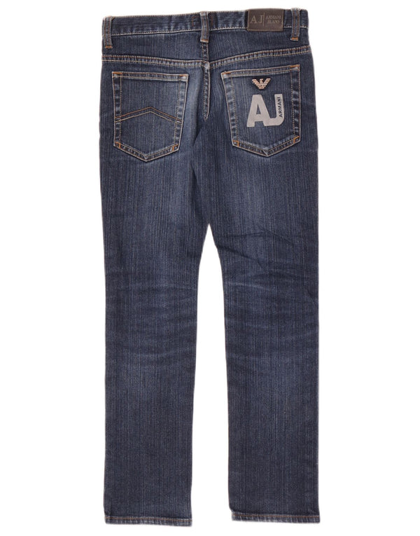 Blugi Slim Fete Armani 9-10 Ani L26 L25 Bumbac Albastru