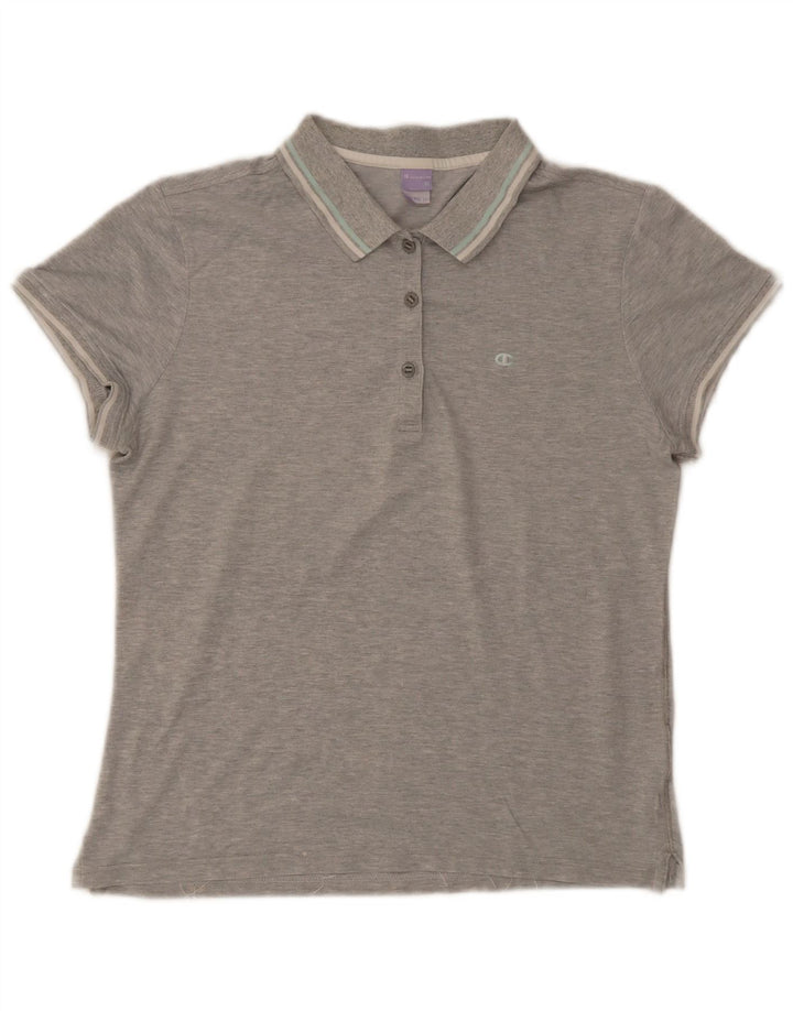 Tricou polo Champion pentru femei Heritage Fit XL, gri