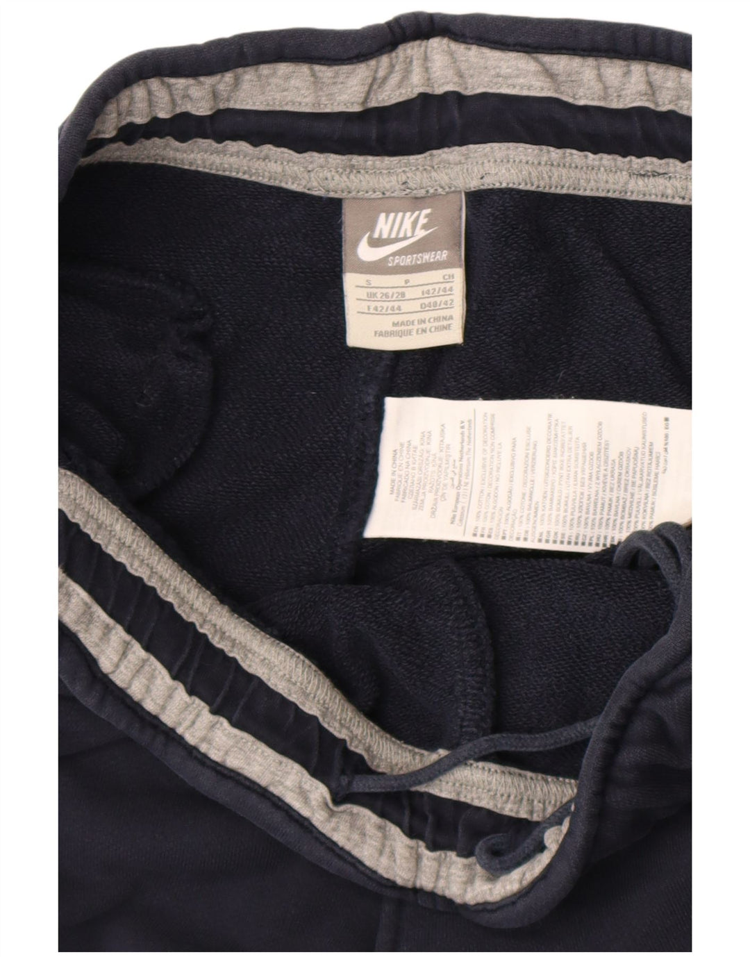 Pantaloni de trening Nike pentru bărbați, mici, albastru, bumbac